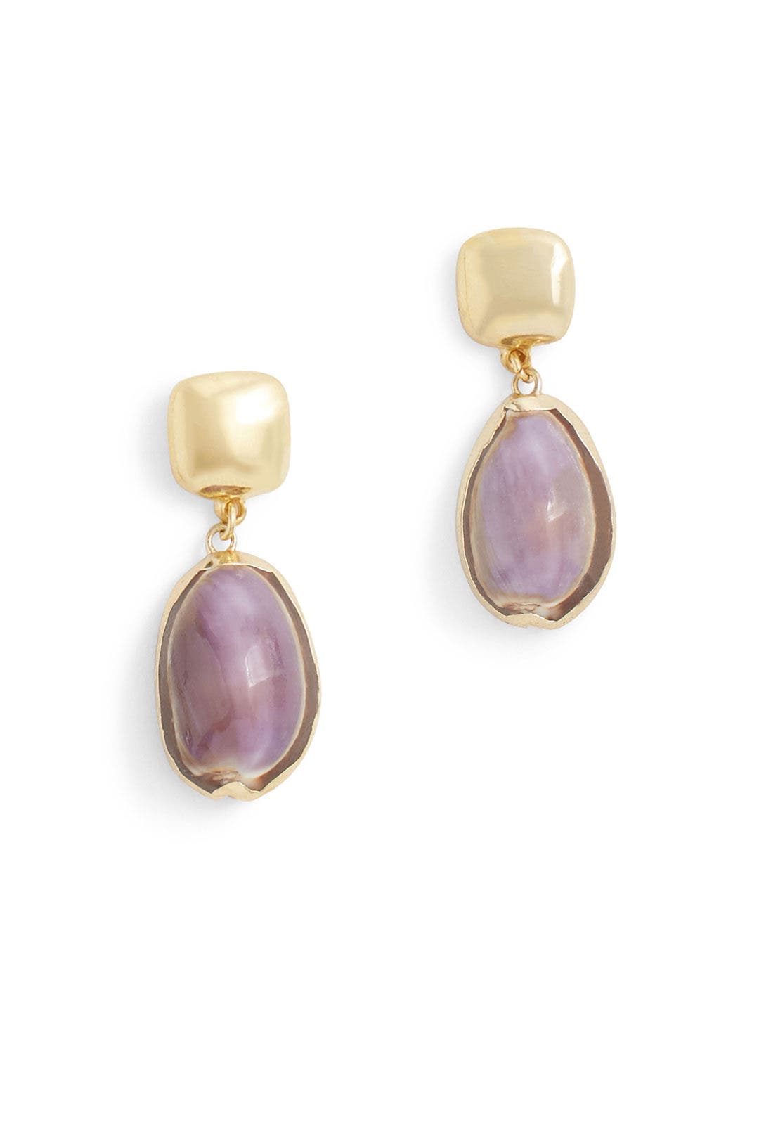 Pearl Shell Drop Earrings by Kenneth Jay Lane 1