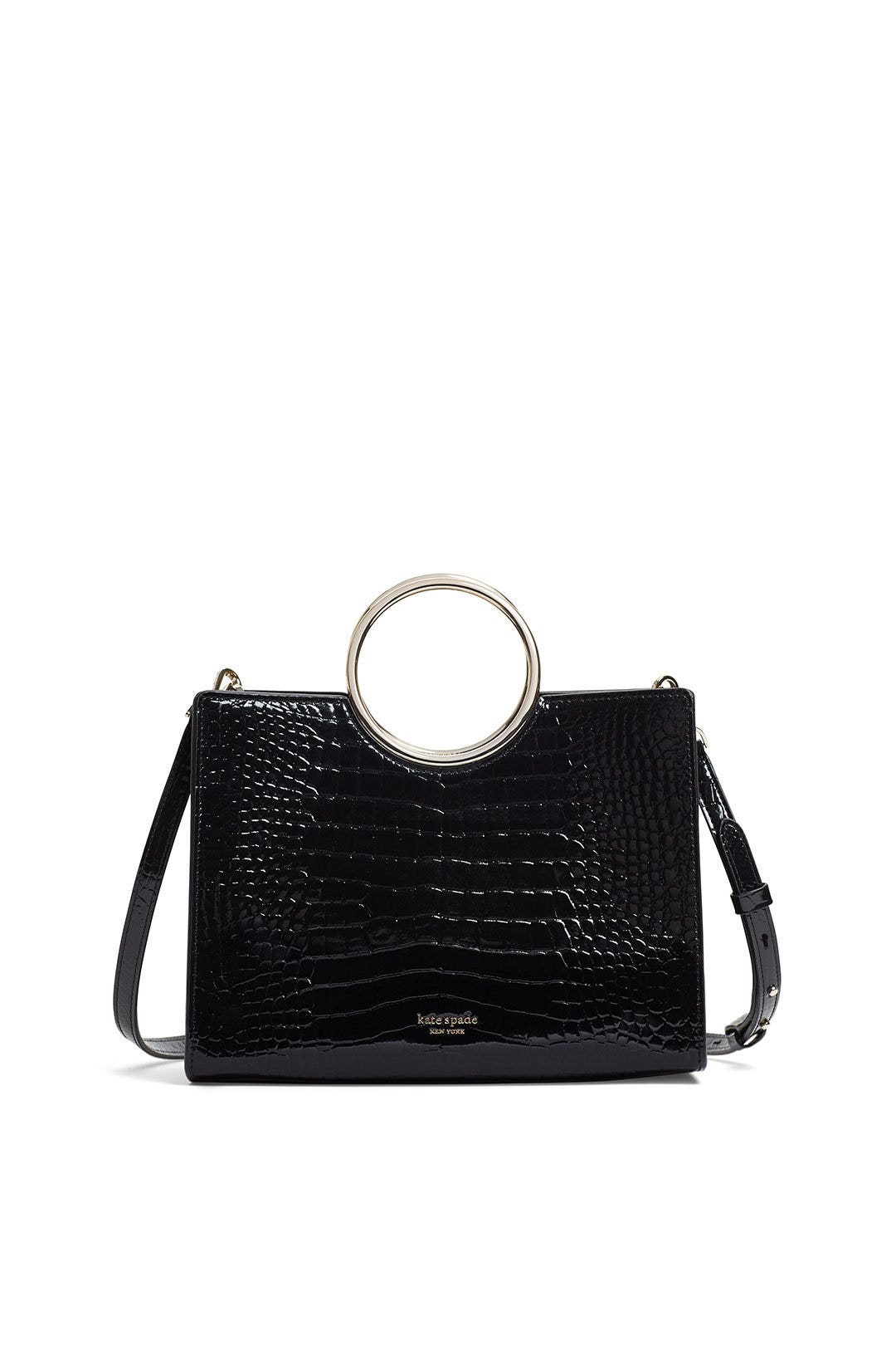 Black Sam Medium Satchel by kate spade new york accessories