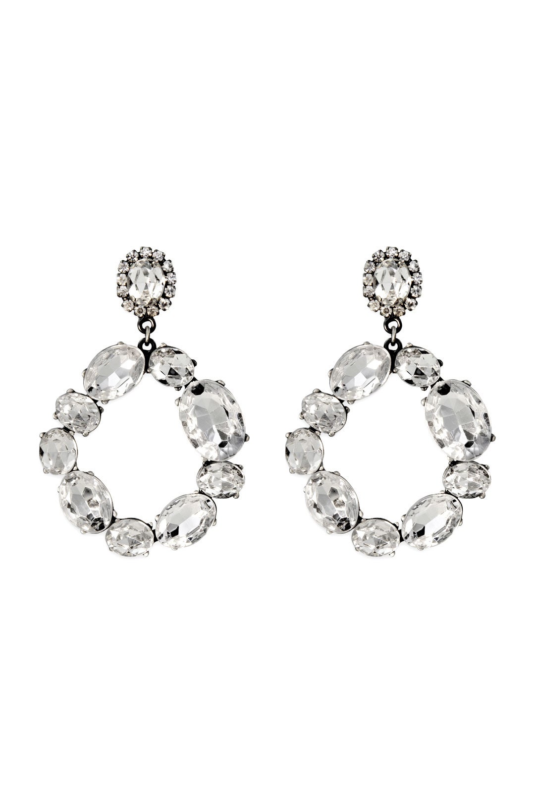 Nottoway Crystal Earrings by Lee Angel