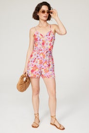 Retro Floral Romper by Louna