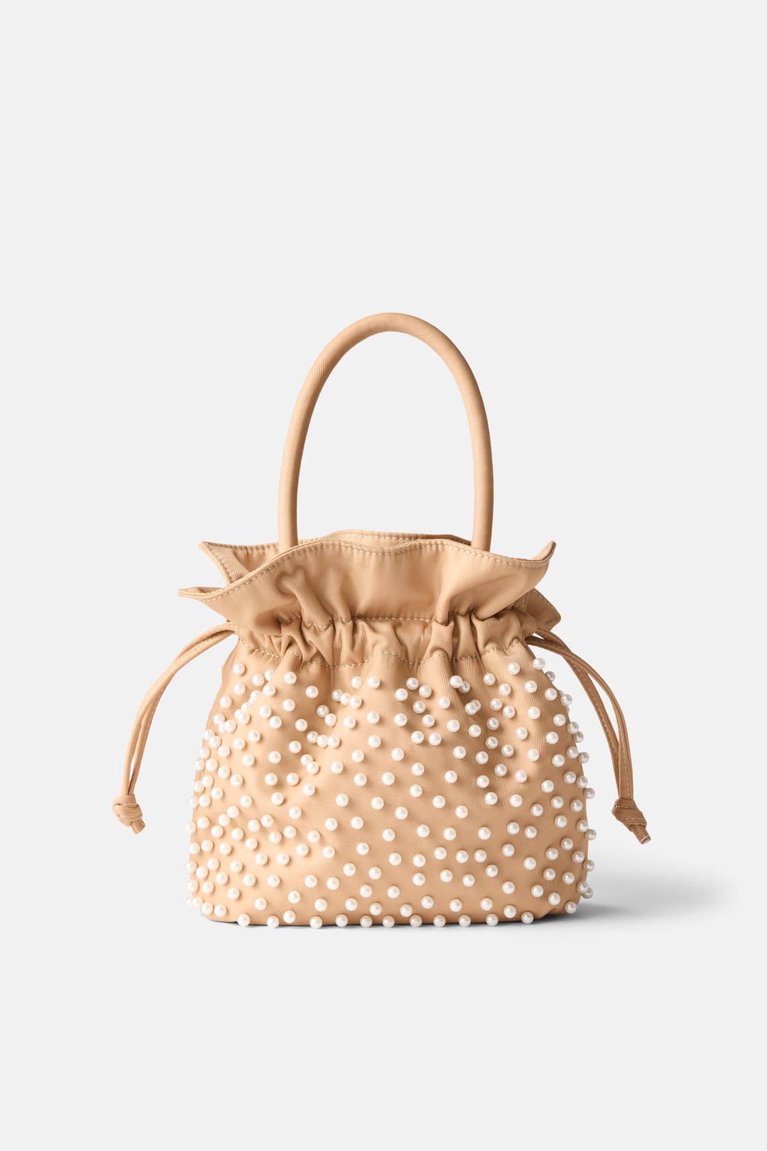 Ganni Bou Bucket Mini Vichy Pouch by GANNI | Rent the Runway