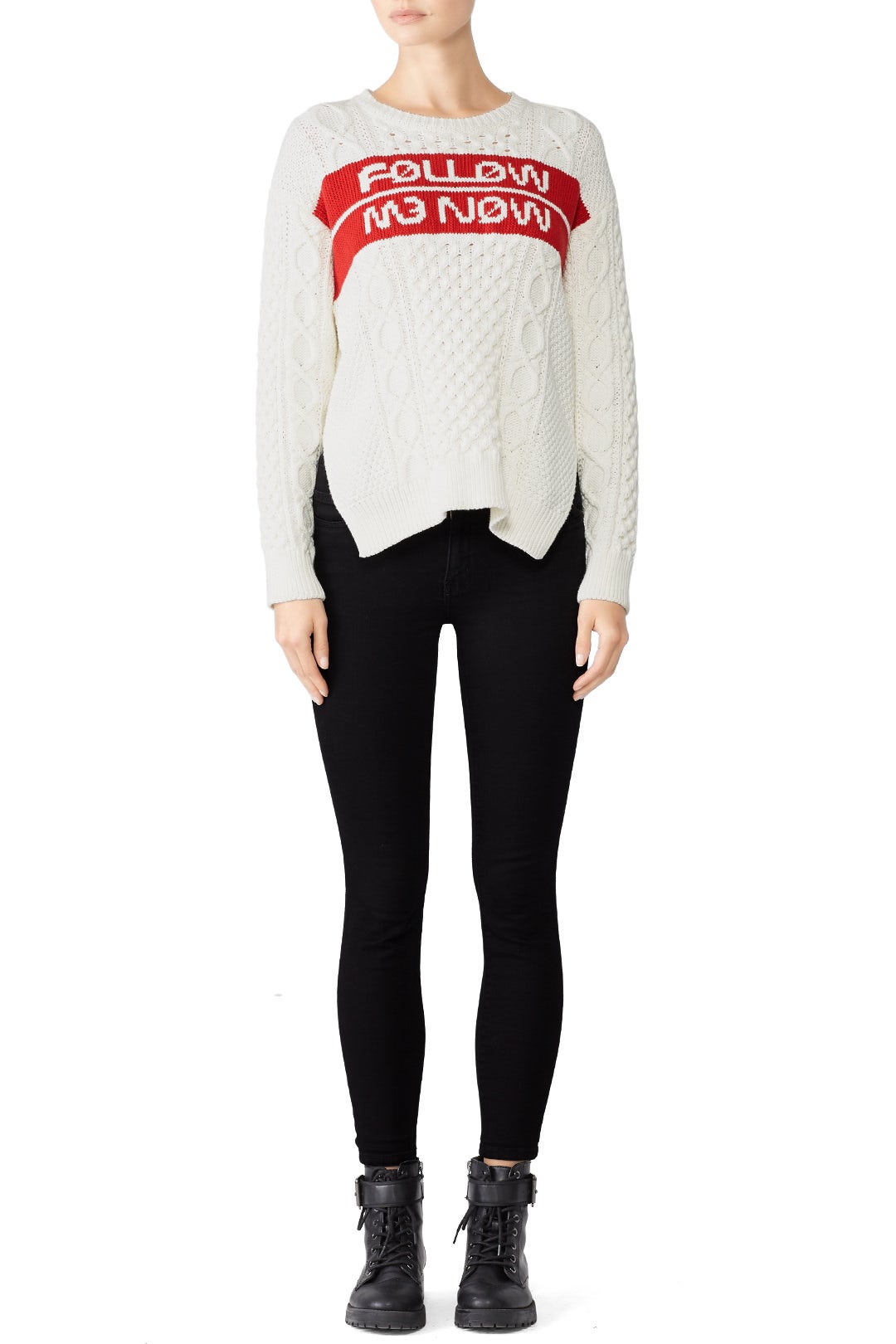 Follow Me Now Sweater by RED Valentino 0