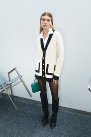 Color Block Cardigan by Ronny Kobo x RTR