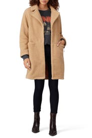 Sand Teddy Jacket by Scotch & Soda