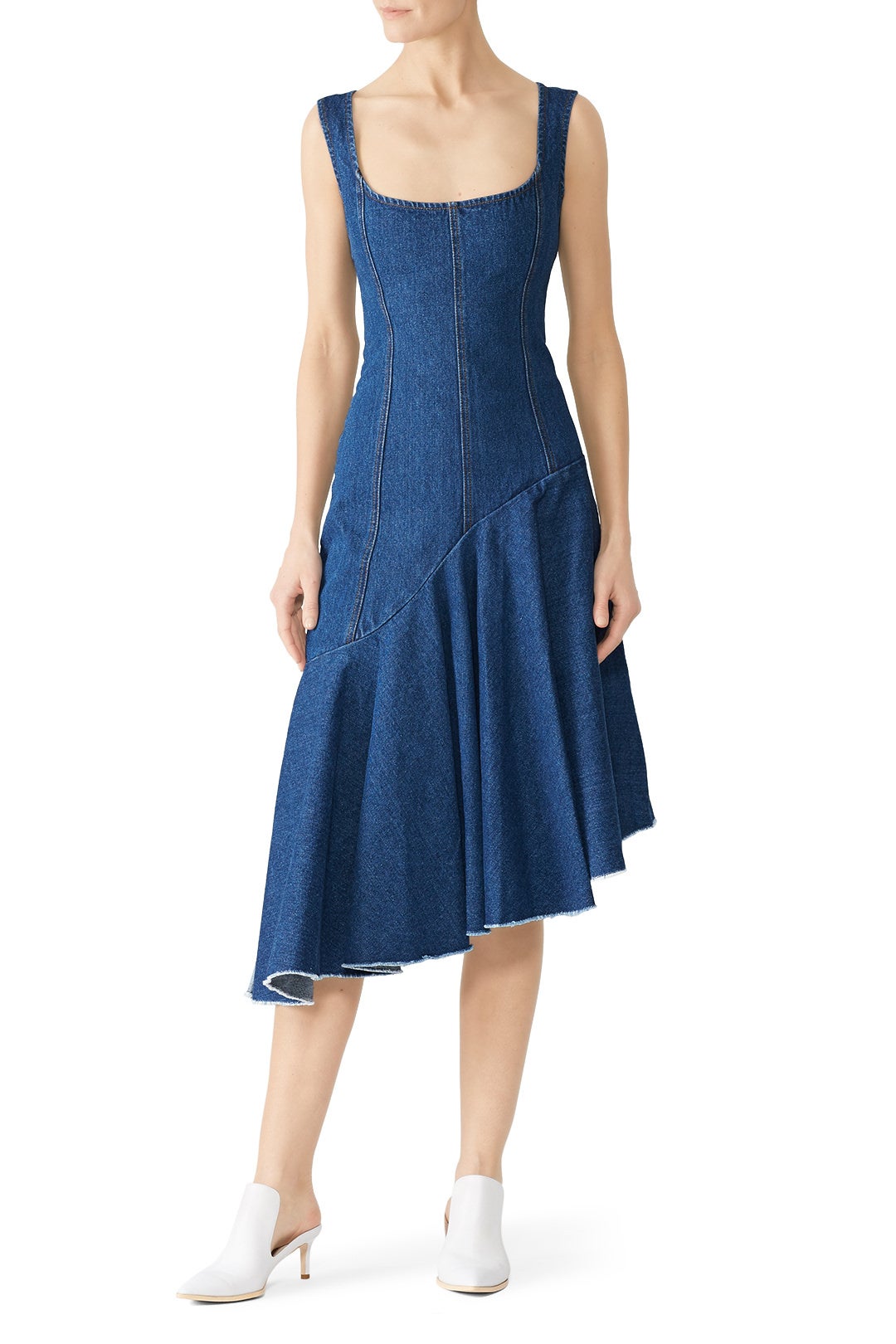 Lewis Denim Dress by Solace London | Rent the Runway