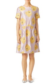 Metallic Crocus Dress by Suno