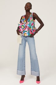 Bow Front Crop Top by Slate & Willow