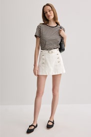 Belted Mini Skort by Derek Lam 10 Crosby x RTR
