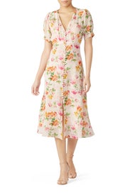 Button Front Robe Dress by The Kooples