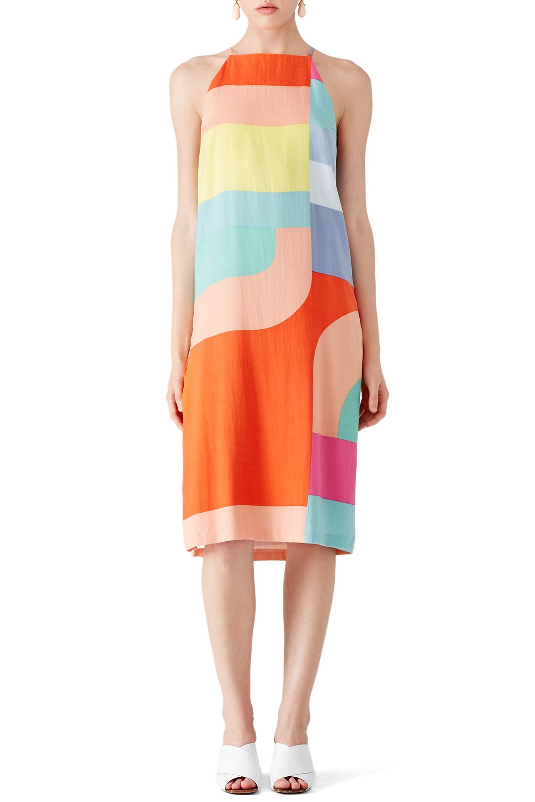 Colorblock Midi Shift by Mara Hoffman 0