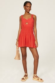 Camila Pleating Romper by Sea New York