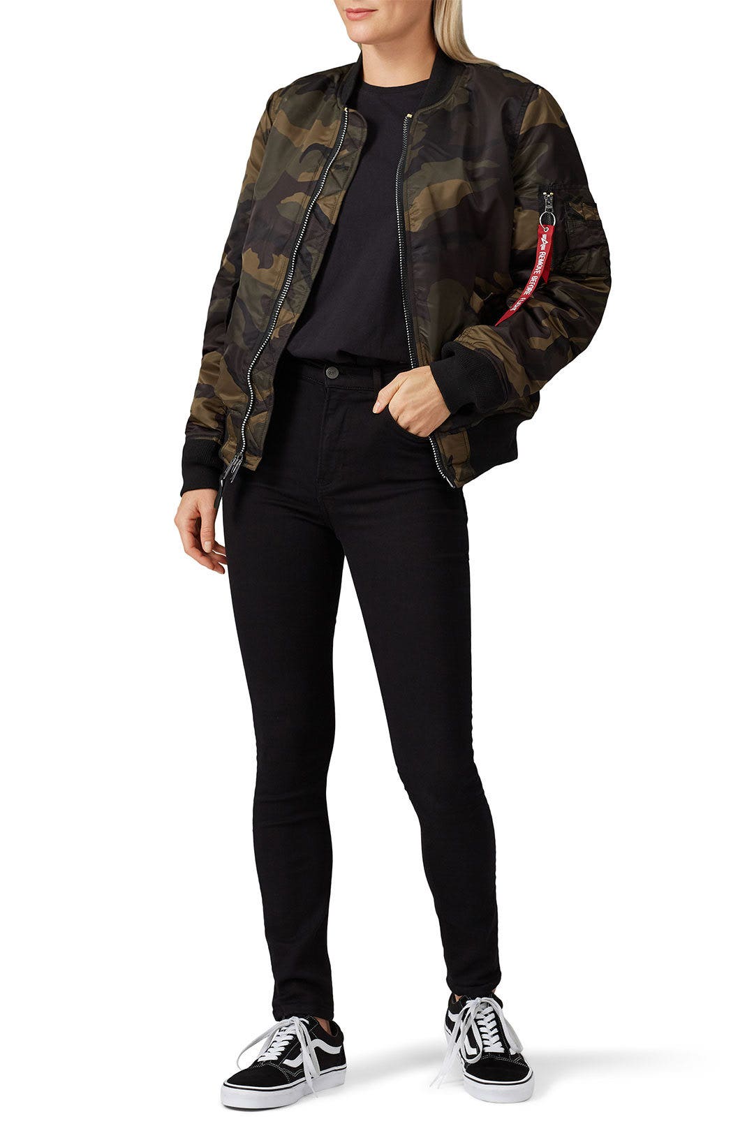 Camo MA-1 Bomber Jacket by Alpha Industries 0