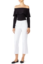 Black Popover Sweater by cupcakes and cashmere