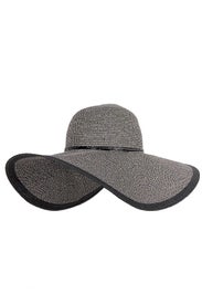 Black Floppy Hat by Echo Accessories
