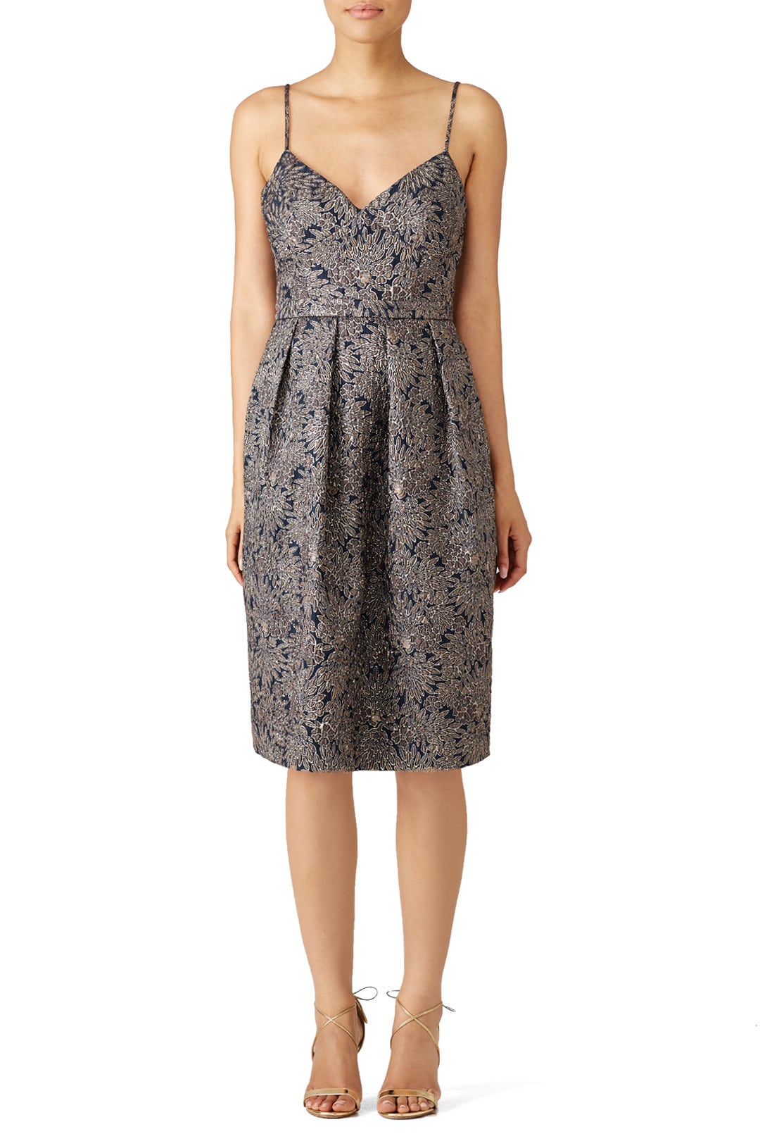 Metallic Mum Dress by Laundry by Shelli Segal for 40 Rent the Runway