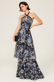 Embroidered Tulle Gown by Marchesa Notte