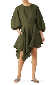 Curved Sleeve Dress by Marques' Almeida