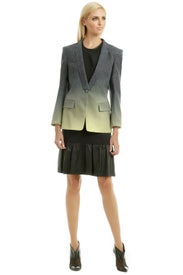 Ombre Leopard Weave Blazer by Matthew Williamson