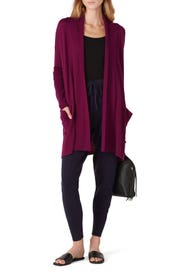 Plum Cardigan by Natori