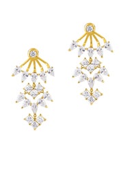 Clarence Ear Jackets by Noir Jewelry