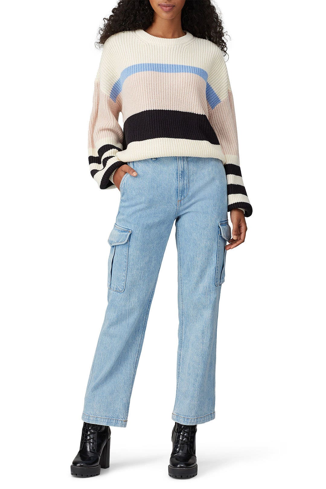 Playful Striped Sweater by Sanctuary 0