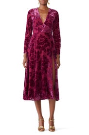 Carroll Velvet Dress by YUMI KIM