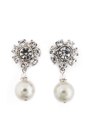 Luminosity Pearl Earrings by Badgley Mischka Jewelry