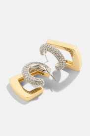 Tina Pave Earrings by DEMARSON