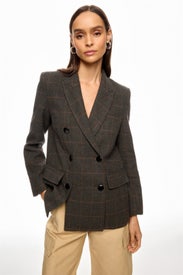 Double Breasted Fitted Blazer by Eudon Choi x RTR