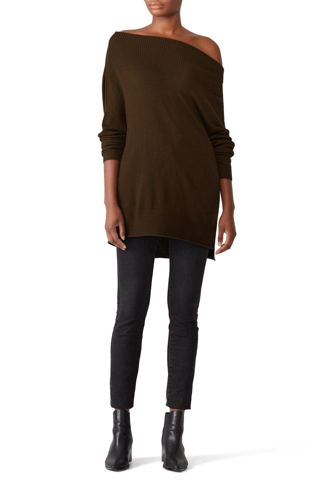 Green Knit Tunic by Michael Stars 0
