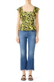 Lemon Jess Combo Top by Parker