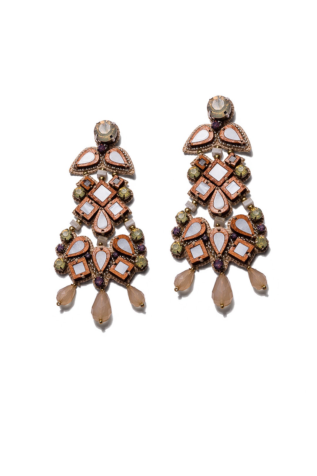 Beaded Chandelier Earrings by Tory Burch Accessories 0