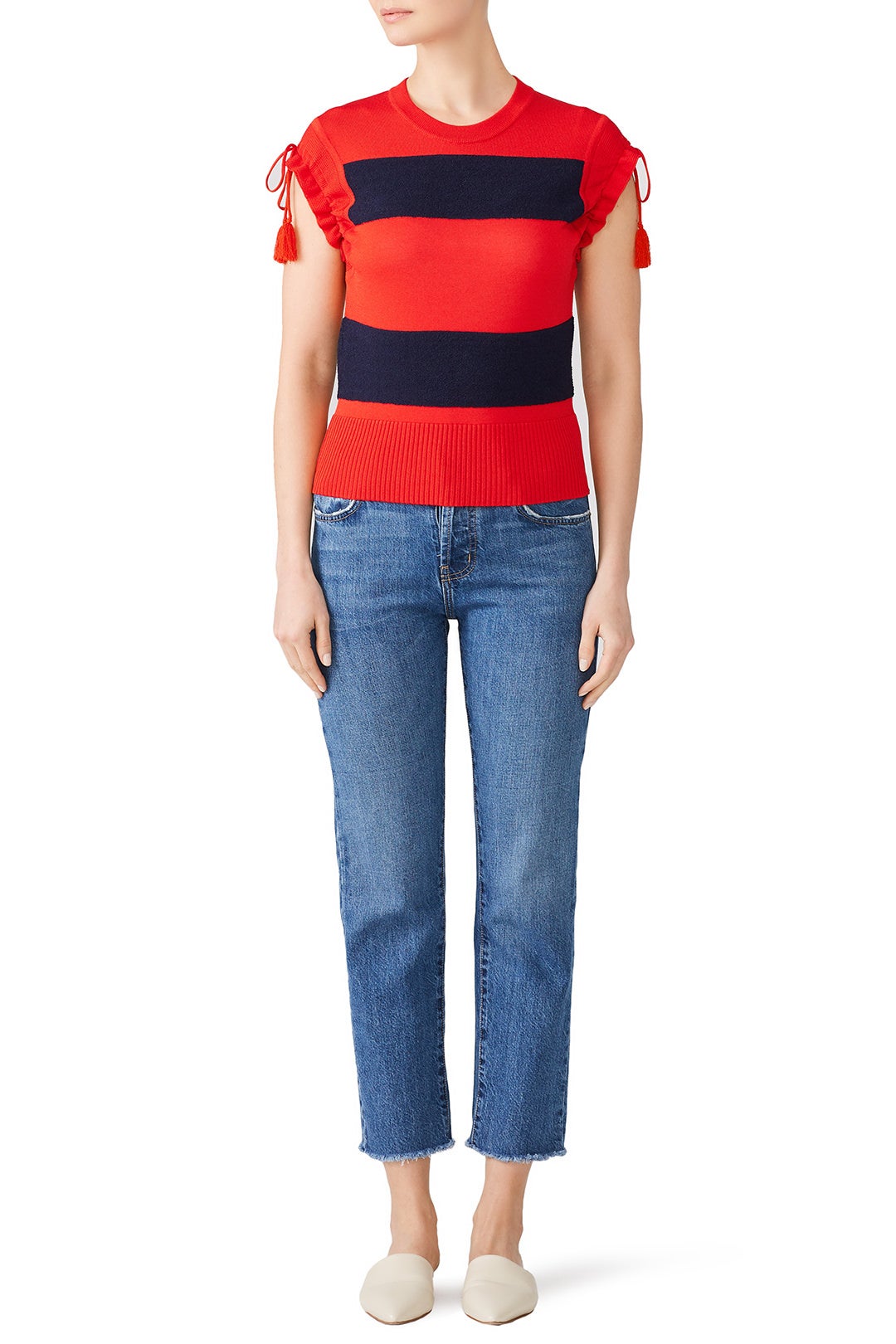 Retro Rugby Knit Top by Carven 0