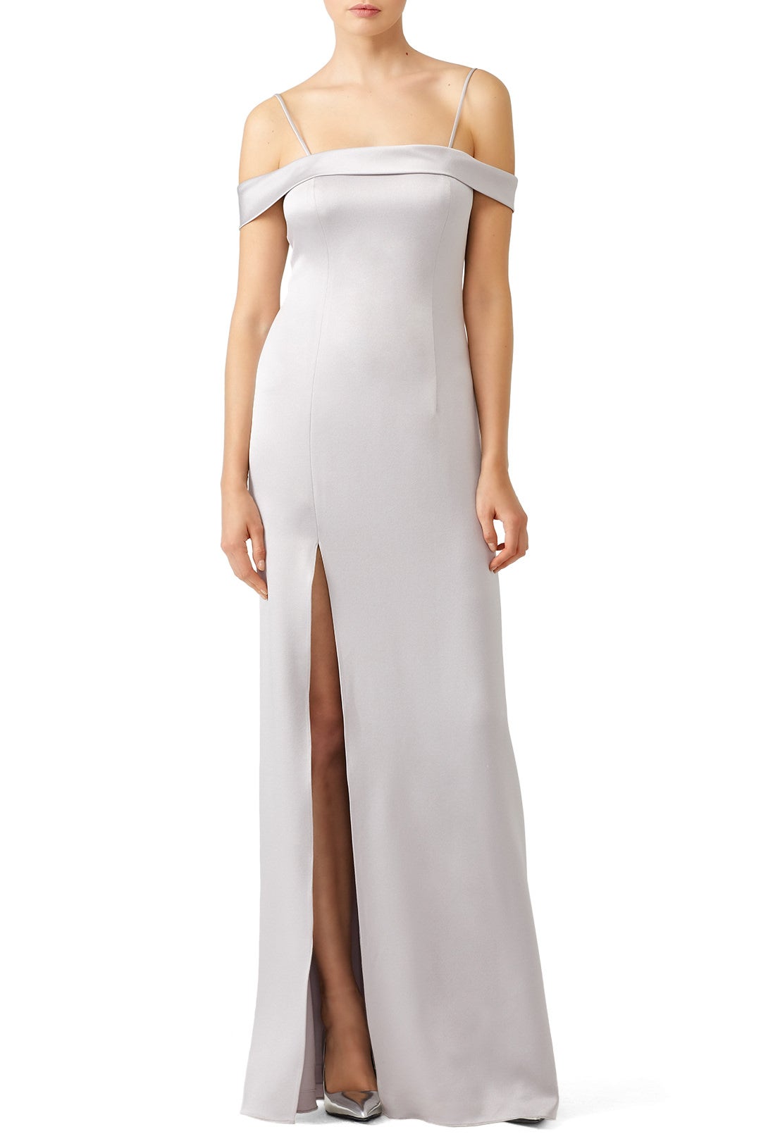 Fog Column Gown by HALSTON 0