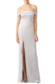 Fog Column Gown by HALSTON