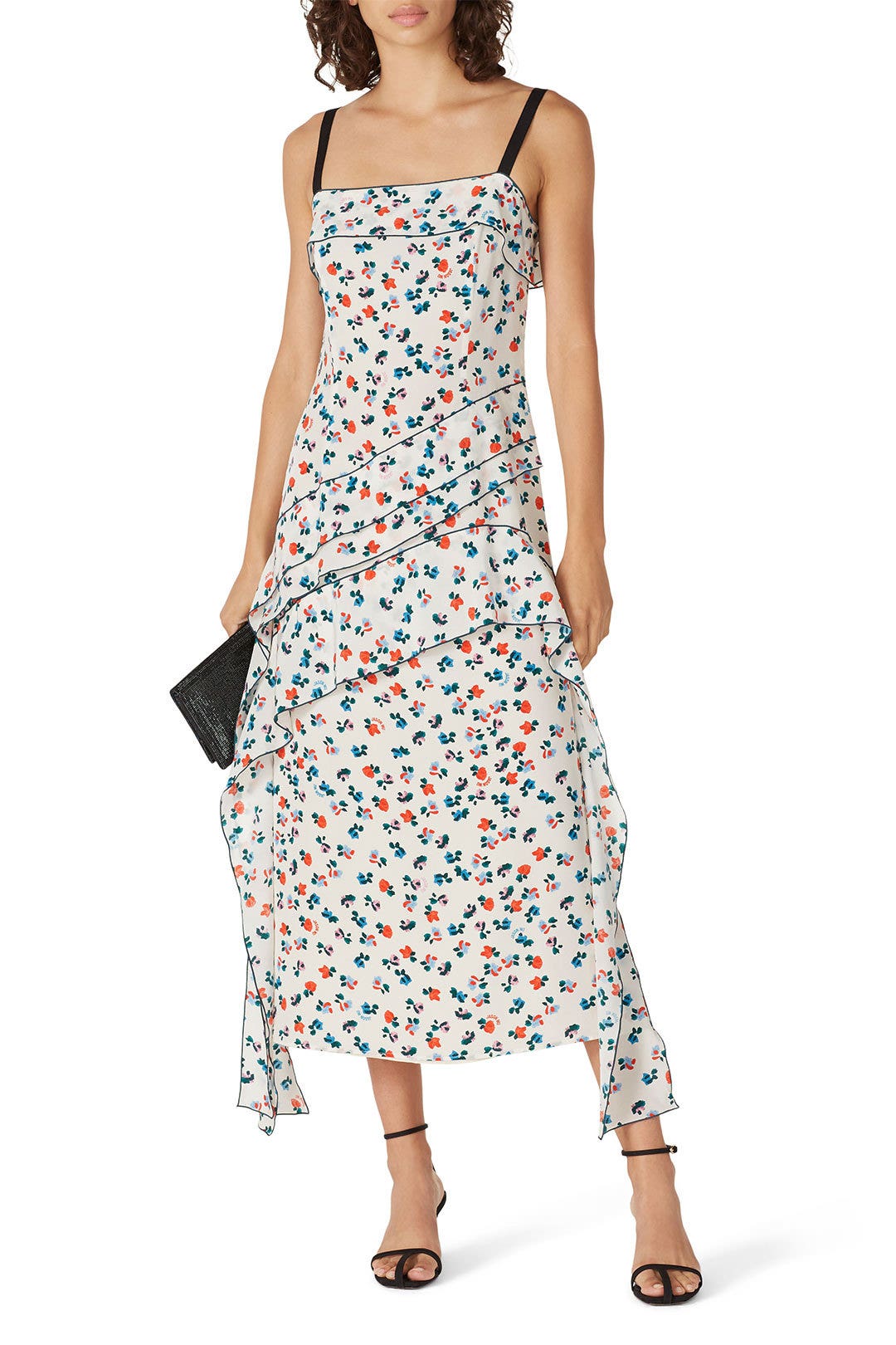 White Printed Dress by Jason Wu 0
