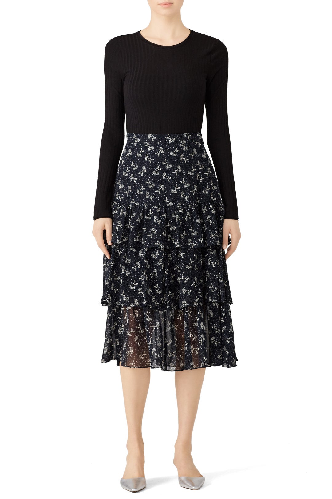 Bloom Frilled Skirt by The Kooples 0