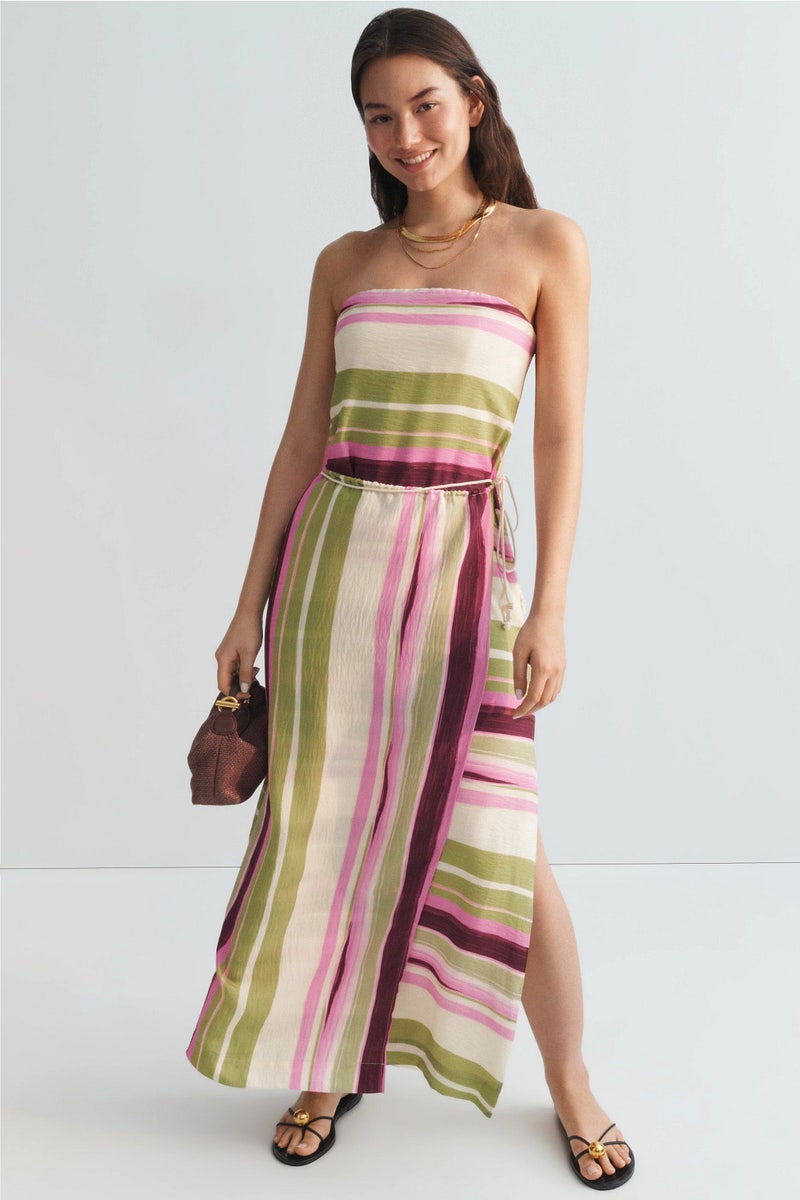 Mirage Stripe Dress by Mon Renn - Photo 0