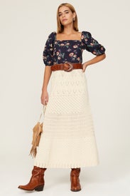 Blue Floral Top by Polo Ralph Lauren