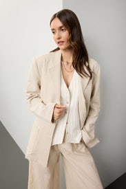 Allegra Linen Jacket by Rue Sophie