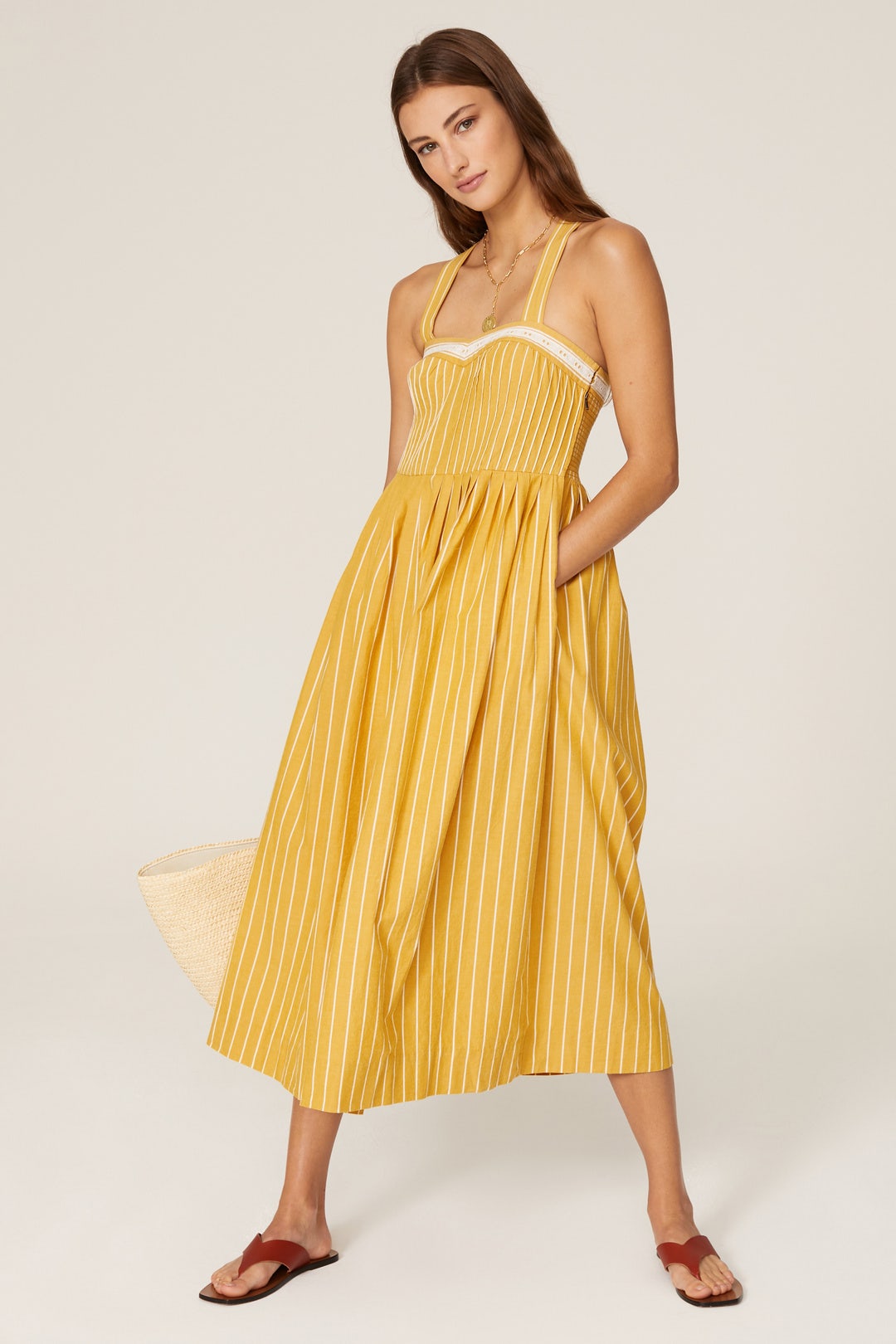 The Laurel Dress by The Great. 0