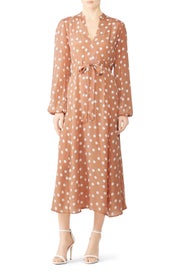 Polka Dot Midi Dress by byTiMo