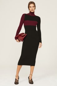 Stripe Knit Midi Dress by Atlein x RTR