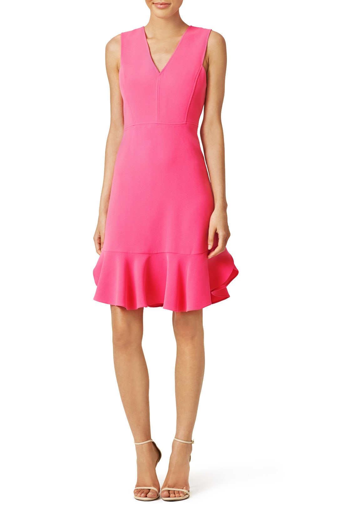 Fuchsia Flutter Lover Dress by Rebecca Taylor NYC 0