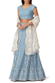 Husna Lehenga by Sani
