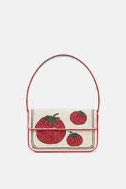 Tomato Tommy Beaded Bag by Staud Accessories