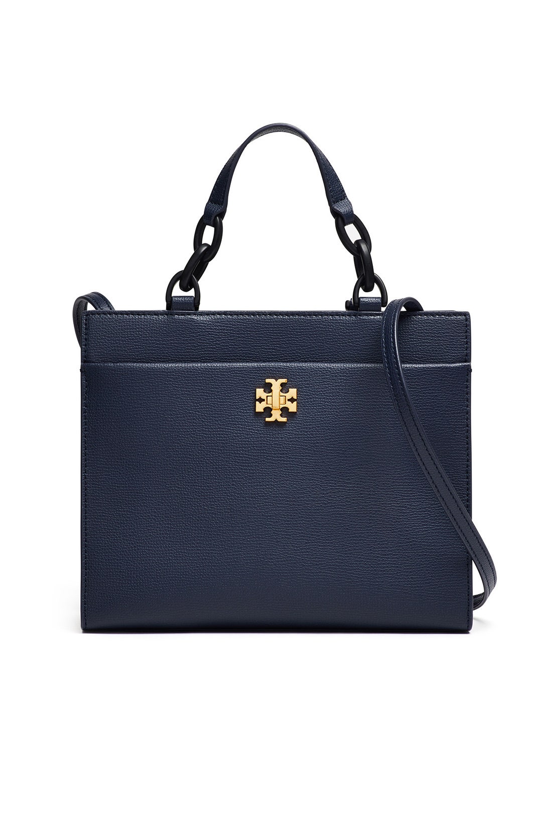 Navy Kira Small Tote by Tory Burch Accessories 0