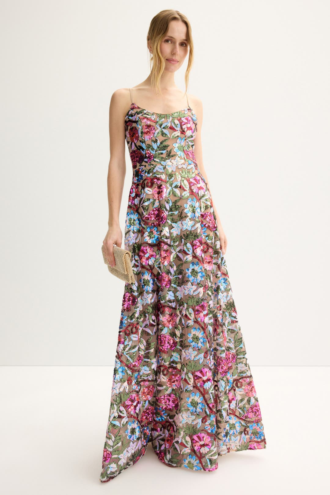 ◆DressthePopulation◆Umalina ドレスBLUSH MULTI Umalina Dress – Dress the Population