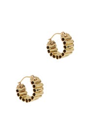Gold Pawn Vessel Hoops by ELLERY Accessories
