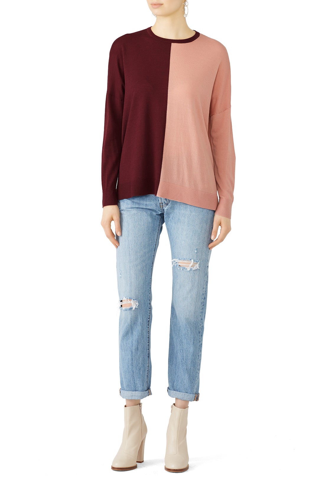 Colorblock Fraya Sweater by L.K. Bennett 0